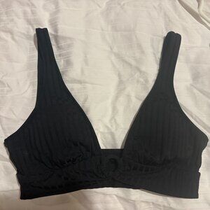 Black Aerie Bikini Top